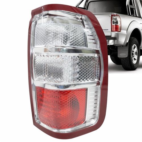 Lanterna Traseira Cristal Ford Ranger 2010 até 2012