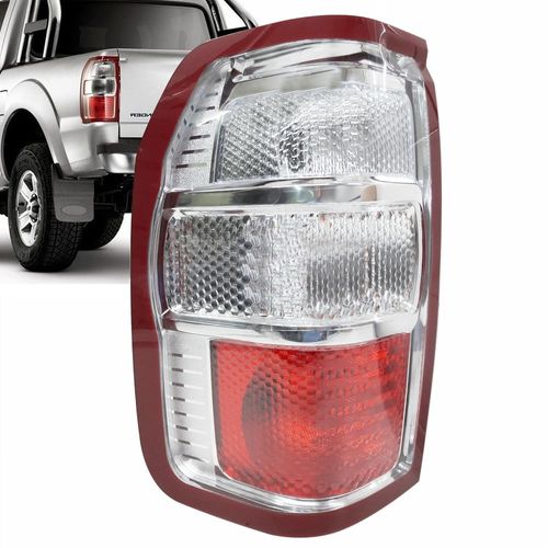 Lanterna Traseira Cristal Ford Ranger 2010 até 2012