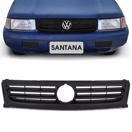 Grade do Radiador Preto Santana e Quantum 1995 até 1998