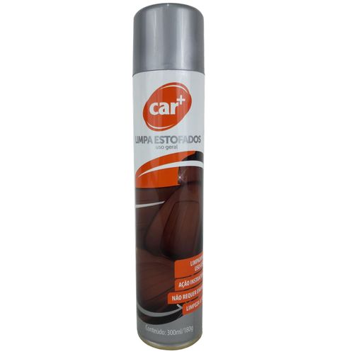 Limpa Estofados Spray Car+ 300ml Limpador de Uso Geral