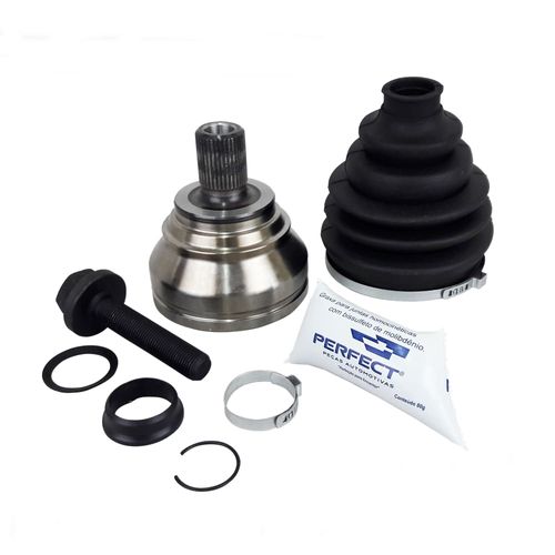 Kit Junta Homocinética Jetta 2.5 Bora 2.0 Golf Passat Tiguan e Audi A3 Automático - Fabricante Perfect