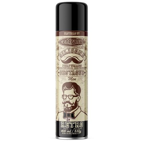 Silicone Aerossol Men Retro 400ml - Centralsul