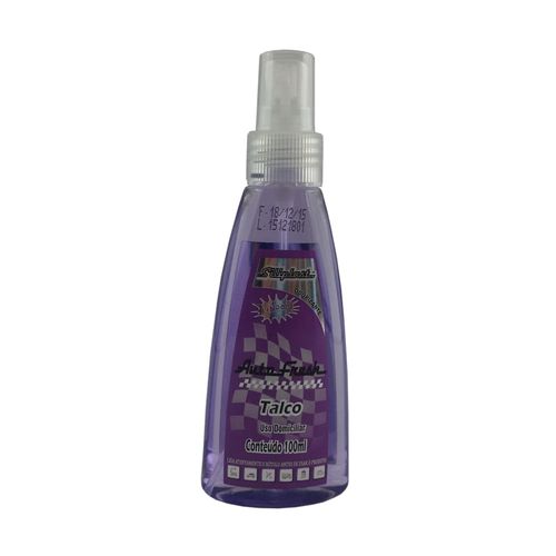 Odorizante Auto Fresh Siliplast Lindol Talco 100ml