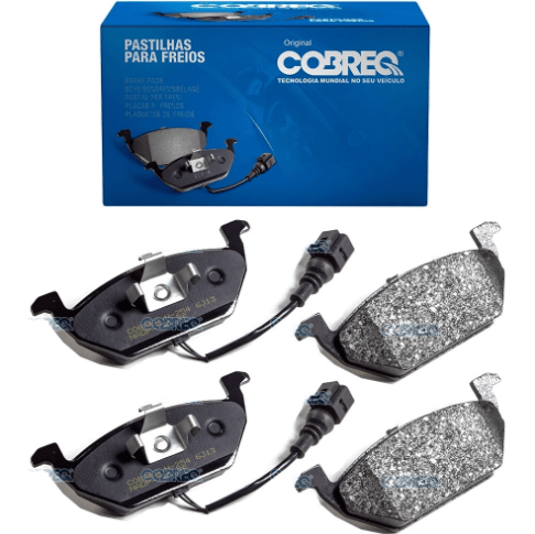 Pastilha Freio( Diant) Sist Teves ( C/ Alar)cobreq-n-254