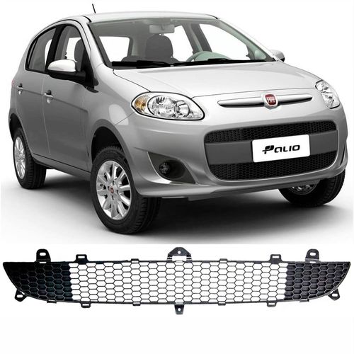 Grade Dianteira Inferior Central Original Fiat Novo Palio 2012 até 2018