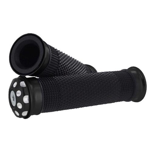Par Manopla Multilaser Raptor Esportiva para Moto Metálica Preta - MT124