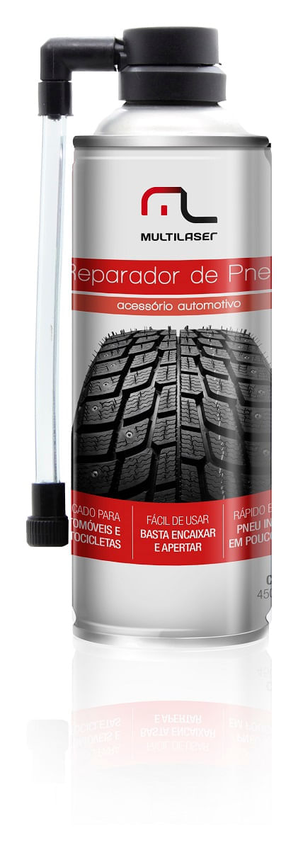 Reparador De Pneus Multilaser Para Emergencias Unica Utilizacao - AU400
