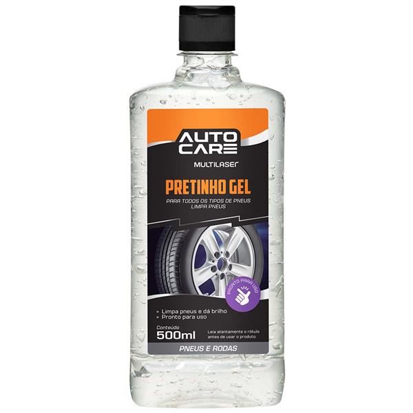 Pneu Pretinho Gel Autocare 500G Brilho Fosco - AU458