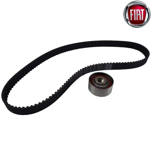 Kit Correia Dentada + Esticador Motor Fire Original Palio Siena Strada Mobi Doblo Idea Punto Fiorino Grand Siena Novo Uno Novo Palio Fiat 500