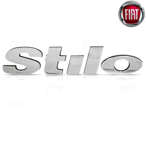 Emblema do Porta Malas Original Fiat Stilo 2003 até 2011