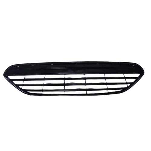 Grade Central do Parachoque Dianteiro com Friso Preto New Ford Fiesta Hath 2014 em Diante