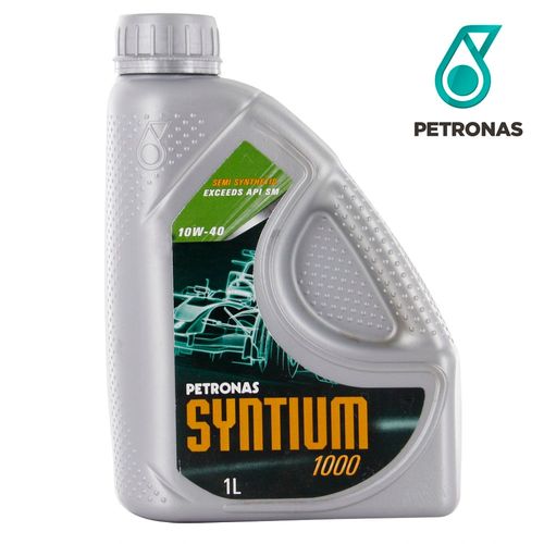 Oleo Para Motor SYNTIUM 1000 10W40  SM Semisintético 1L - Petronas