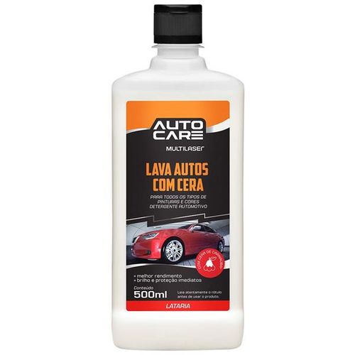 Lava Autos Com Cera Autocare 500Ml - AU451