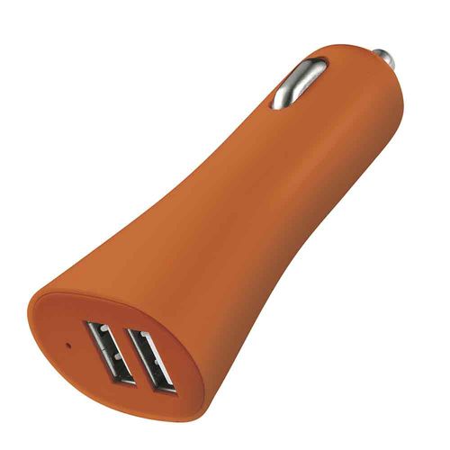 Smartogo Carregador Automotivo USB Multilaser Laranja - CB079L