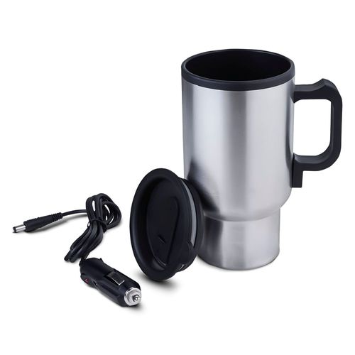 Caneca Térmica 12v 450ml Aluminio 65C Multilaser - AU612