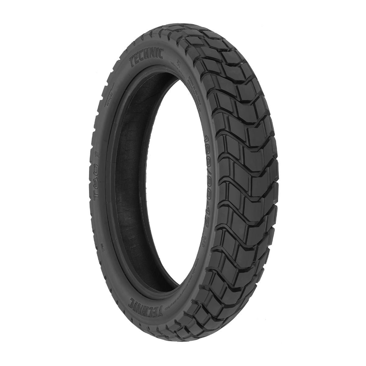 Pneu Moto Technic T&C 120/90-17 64S TT - Traseiro