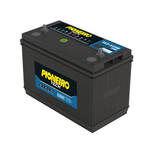 Bateria Estacionária Ventilada Pioneiro Tech T12-115D 12V 115Ah