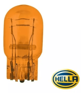 LAMPADA 21/5W (1034) (PISCA COROLLA) / UNIVERSAL UNIVERSAL 2 POLOS 12V BASE VIDRO / HELLA 7443