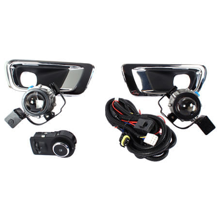 FAROL AUXILIAR KIT (C/BOTAO MOD ORIGINAL) / S-10 42705 / SHOCKLIGHT SL042110