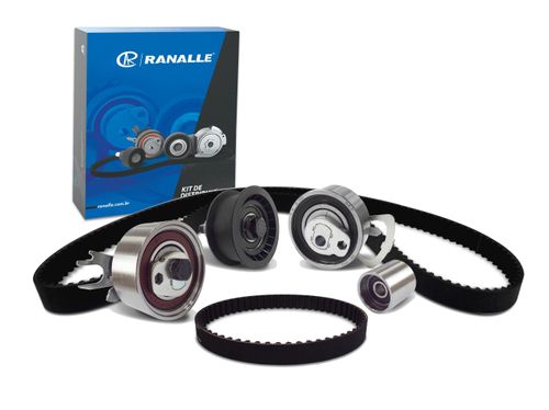 CORREIA COMANDO (KIT C/TENSIONADOR) (2 CORR 130/58 D) / VOLKSWAGEN GOL 02-05 1.0 16V POWER / RANALLE RK9157
