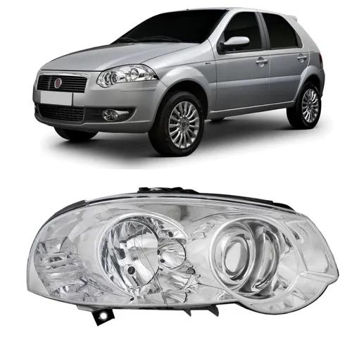 Farol Ld (foco Duplo) (aro - Bloco Crom) / Fiat Palio 08- Fase Iii / Magneti Marelli Imm0311117 Farol Ld (foco Duplo) (aro - Bloco Crom) / Palio 08- F