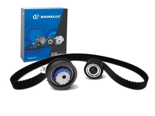 CORREIA COMANDO (KIT C/TENSIONADOR/GUIA) 163 D / VOLKSWAGEN GOL 14- / RANALLE RK9158