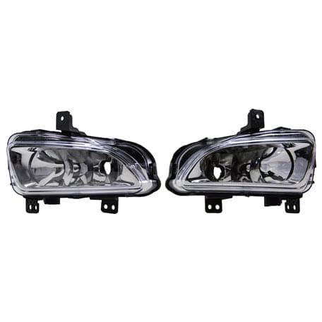 FAROL AUXILIAR (KIT) C/BOTAO MOD ORIGINAL / STRADA 20- / SHOCKLIGHT SL091810U