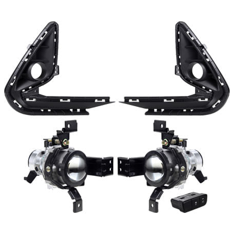 FAROL AUXILIAR (KIT) (C/MOLDURA) / HB20 20- HATCH/SEDAN / SHOCKLIGHT SL121510