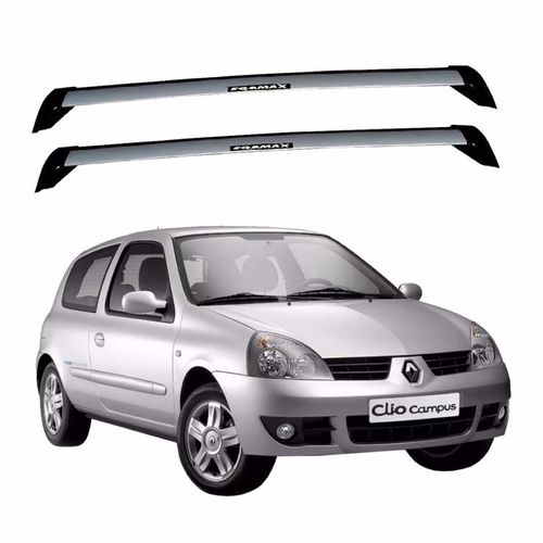 BAGAGEIRO RACK WAVE CLIO 2P 00/ 6156 PTA CLIO 00/ 2P PRATA Equipage  PEÇA