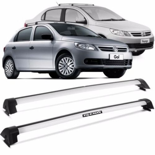 BAGAGEIRO RACK WAVE GOL 08/ G5 6206 PTA GOL 08/ G5 PRATA Equipage 6206 PEÇA