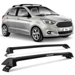 BAGAGEIRO-RACK-WAVE-KA-15--6262-PTA-KA-15--HATCH-SEDAN-PRATA-6262E