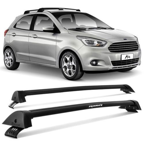 BAGAGEIRO RACK WAVE KA 15/ 6262 PTA KA 15/ HATCH/SEDAN PRATA Equipage 6262E PEÇA