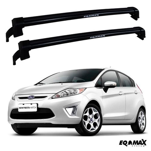 BAGAGEIRO RACK WAVE NEW FIESTA 6255 PTO NEW FIESTA 14/ HATCH PRETO Equipage 6255 PEÇA