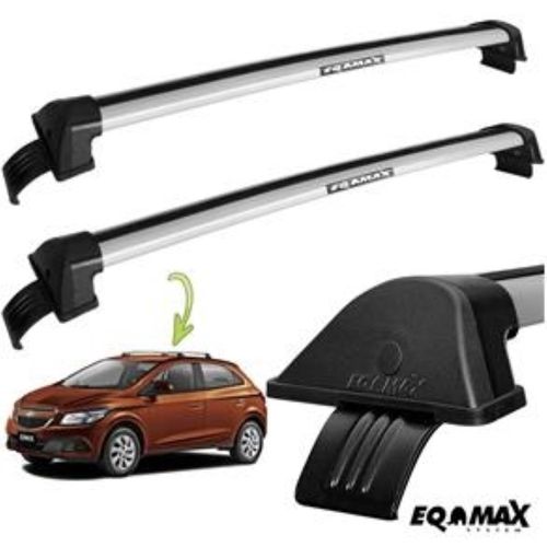 BAGAGEIRO RACK WAVE ONIX 12/ 6244 PTA ONIX 12/ PRATA Equipage 6244 PEÇA