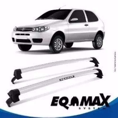 BAGAGEIRO RACK WAVE PALIO 2P 6136 PTA PALIO 2P PRATA Equipage 6136 PEÇA
