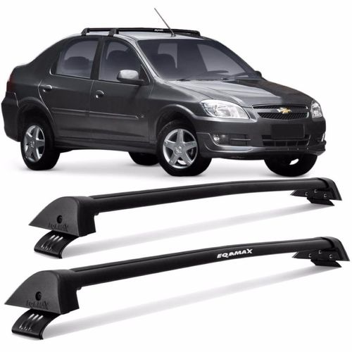 BAGAGEIRO RACK WAVE PRISMA 09/ 6174 PTA PRISMA 09/ PRATA Equipage 6174 PEÇA