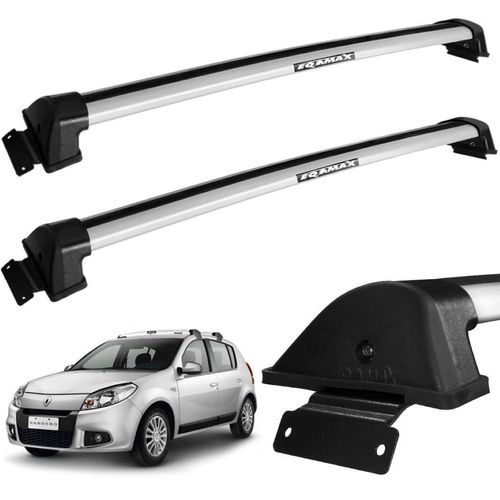 BAGAGEIRO RACK WAVE SANDERO 6111 PRETO SANDERO 10/ PRETO Equipage 6111 PEÇA