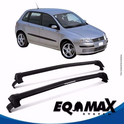 BAGAGEIRO RACK WAVE STILO 02/ 6139 PTO STILO 02/ PRETO Equipage  PEÇA