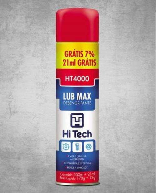 Antif Deseng Lubmax 300ml Ht4000 Anti Ferrugem Lubmax Hitech Ht4000 Pe�a
