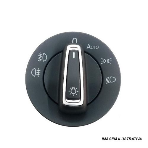 Botao Farol Golf Tsi 13/ 5g0941431bk Vw 5g0941431bk Pe�a