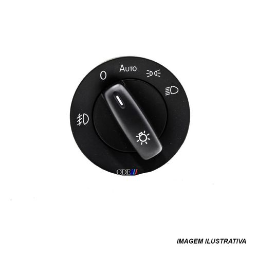 Botao Farol Jetta/polo 07/ 1k0941431bk Vw 1k0941431bk Pe�a