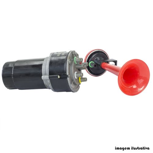 BUZINA 6 CORNETAS 12V VT050 Vetor  PEÇA