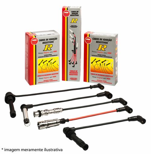 CABO VELA GOL 1.6 AE STF28 GOL/VOYAGE /91 1.6 AE NGK  STF28 Jogo