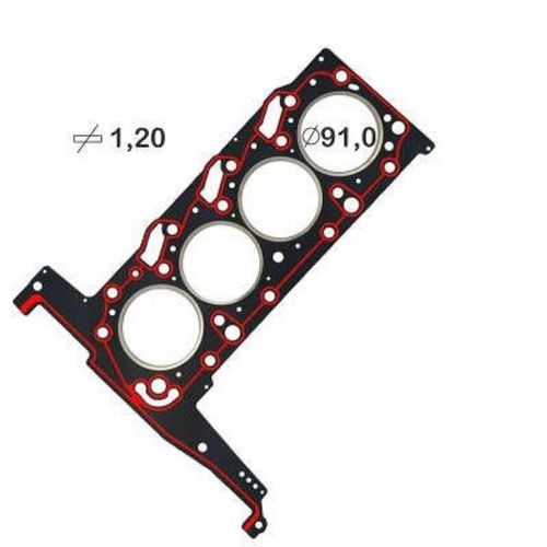 JT CABECOTE RANGER 13/ 2.2 131583PK3 RANGER 13/ 2.2 DURATORQ 1.20MM BASTOS   PEÇA