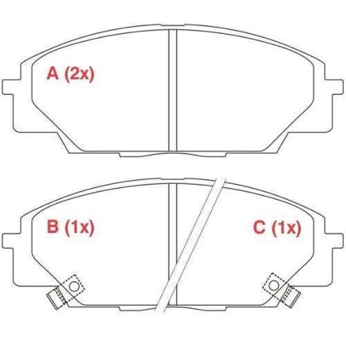 Past Fr Civic 07/ Fp798 Ceramica Willtec Pe�a