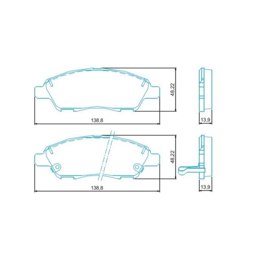 PAST FR MARCH/VERSA 12/ HQ2291A MARCH/VERSA 12/ TDS BENDIX   Jogo