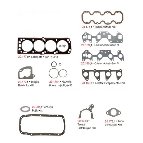 JT MOT CORSA 1.4 20529 94/ 8V PATHWAY   Jogo