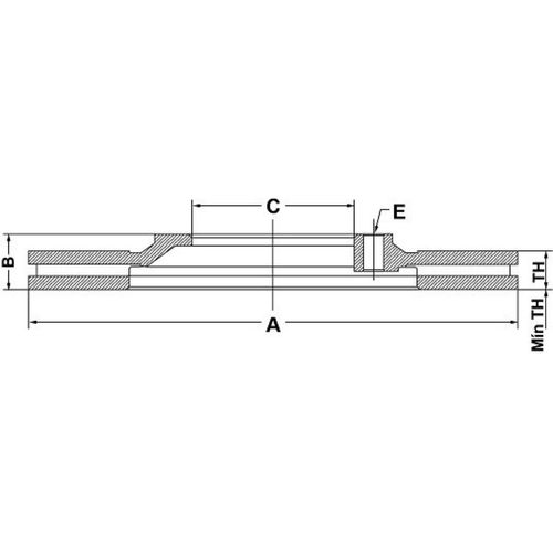 D FREIO H100 BD0100 PAR HYUNDAI H100 95/ TDS FREMAX   Par
