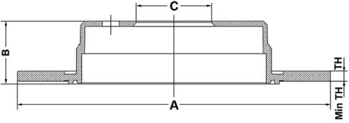D FREIO MB CLASSE A T BD2113 A 190 99/05 T 258MM FREMAX   Par
