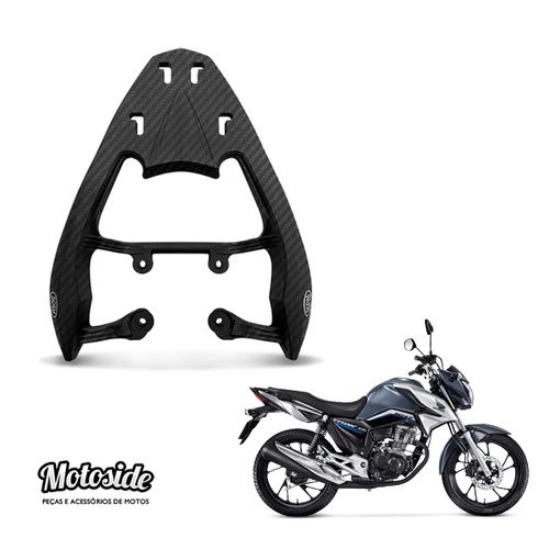 Suporte de Baú Fiber Force HONDA CG Fan Start 125/150/160 Titan 150 2014+ Scam SPTO526